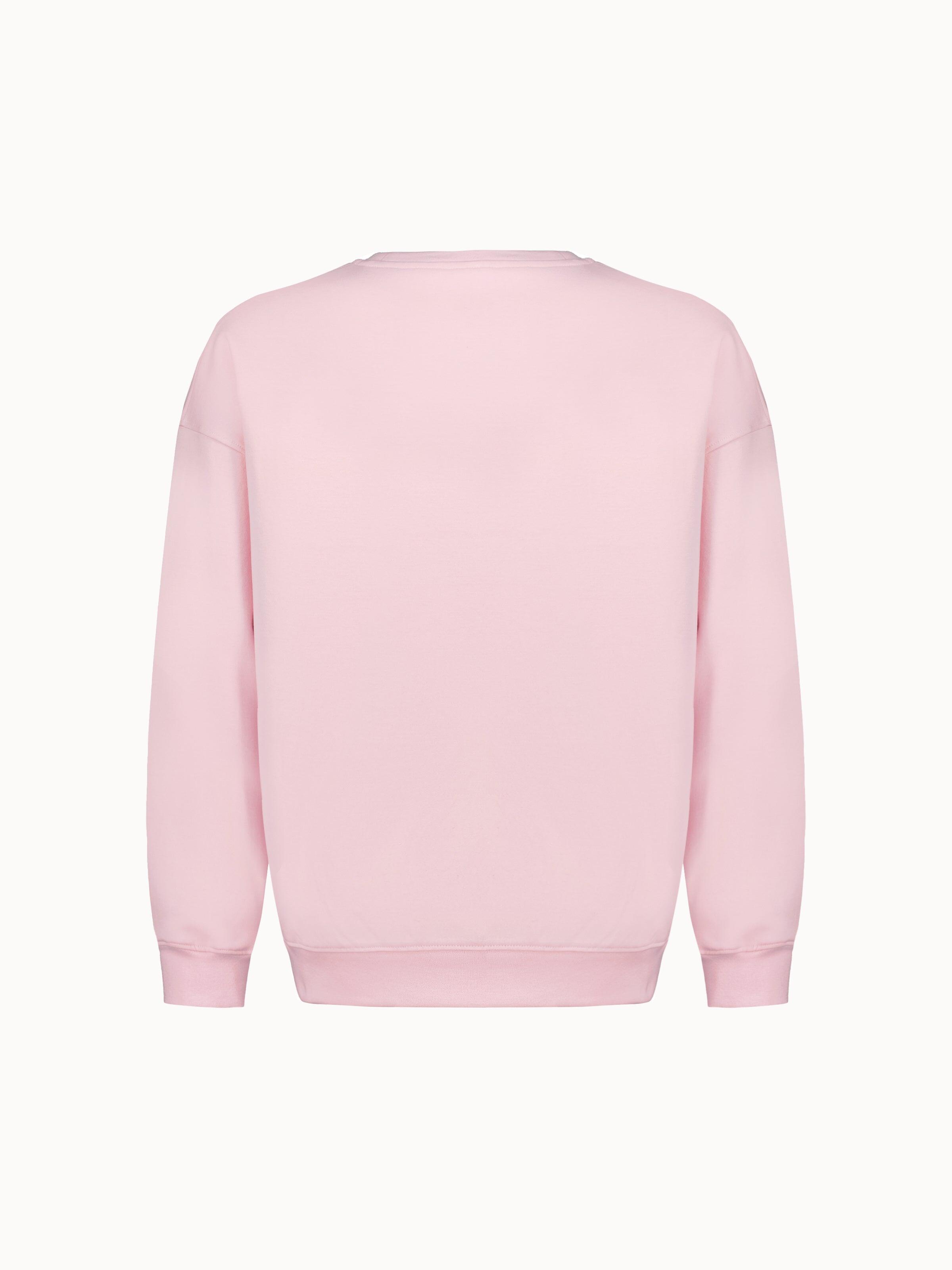 Sweat col rond relax en double face 3/6
