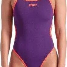 Arena Uni Women's Reversible Swimsuit Purple/Blue