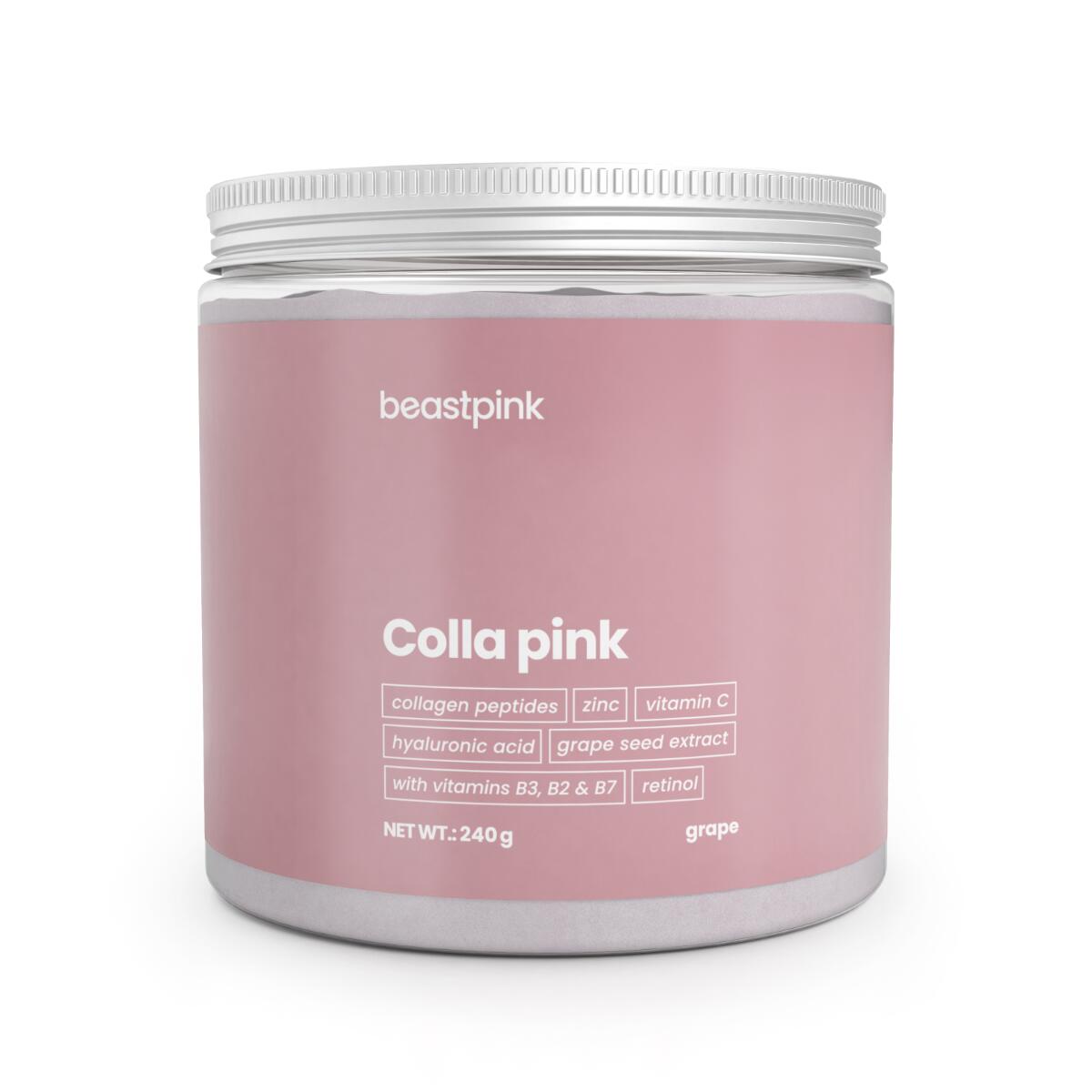 GYMBEAM Kolagenový nápoj Colla Pink prášek bez cukru