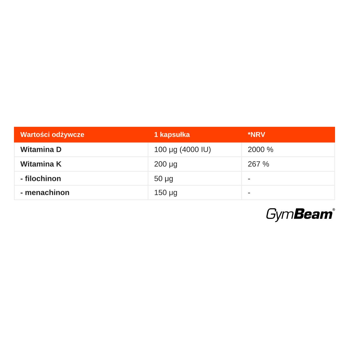 Vitamina D3+K1+K2 Forte in capsule 120 capsule 2/2