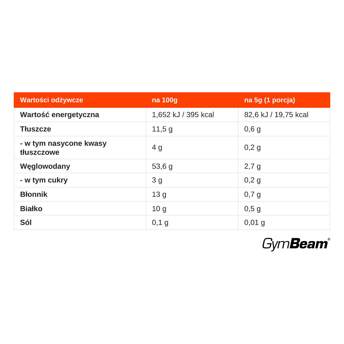 BIO Kurkuma w proszku GymBeam 250 g 2/2