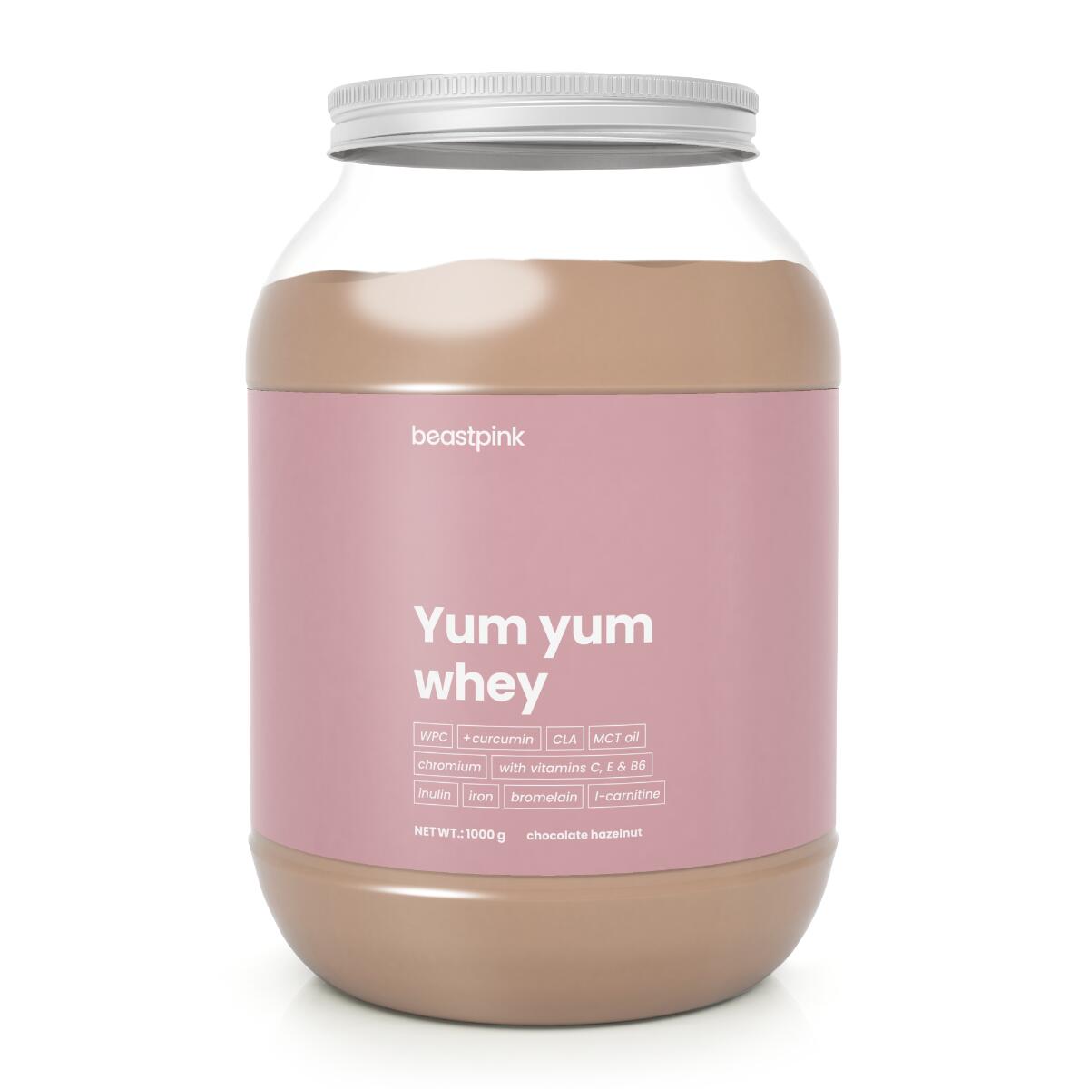 Białko serwatkowe Yum Yum Whey proszek koncentrat 1000 g
