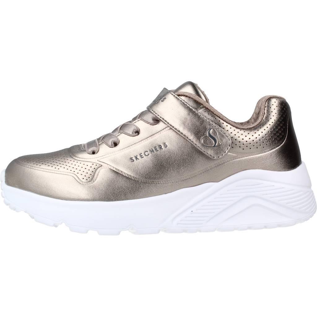 Buty SKECHERS UNO LITE CHROME STEPS Złoty 2/5