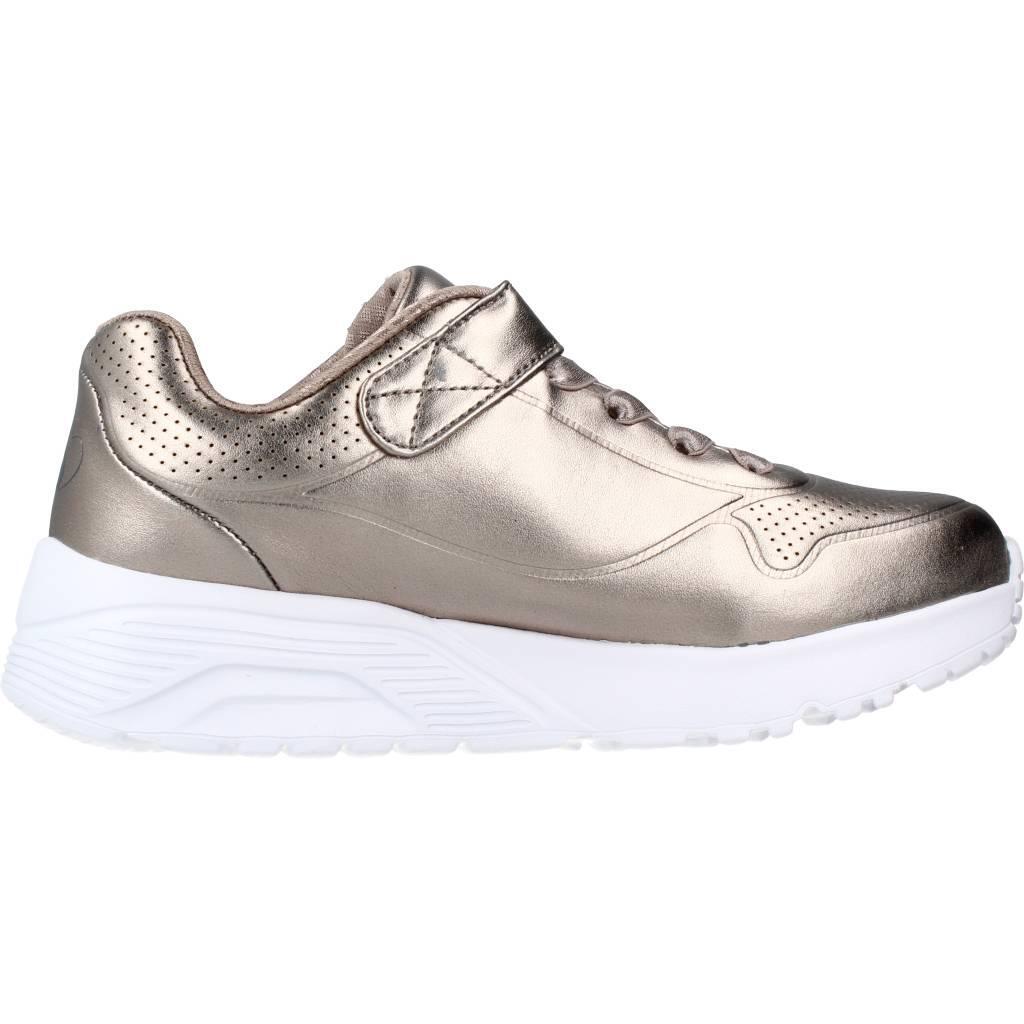 Buty SKECHERS UNO LITE CHROME STEPS Złoty 4/5