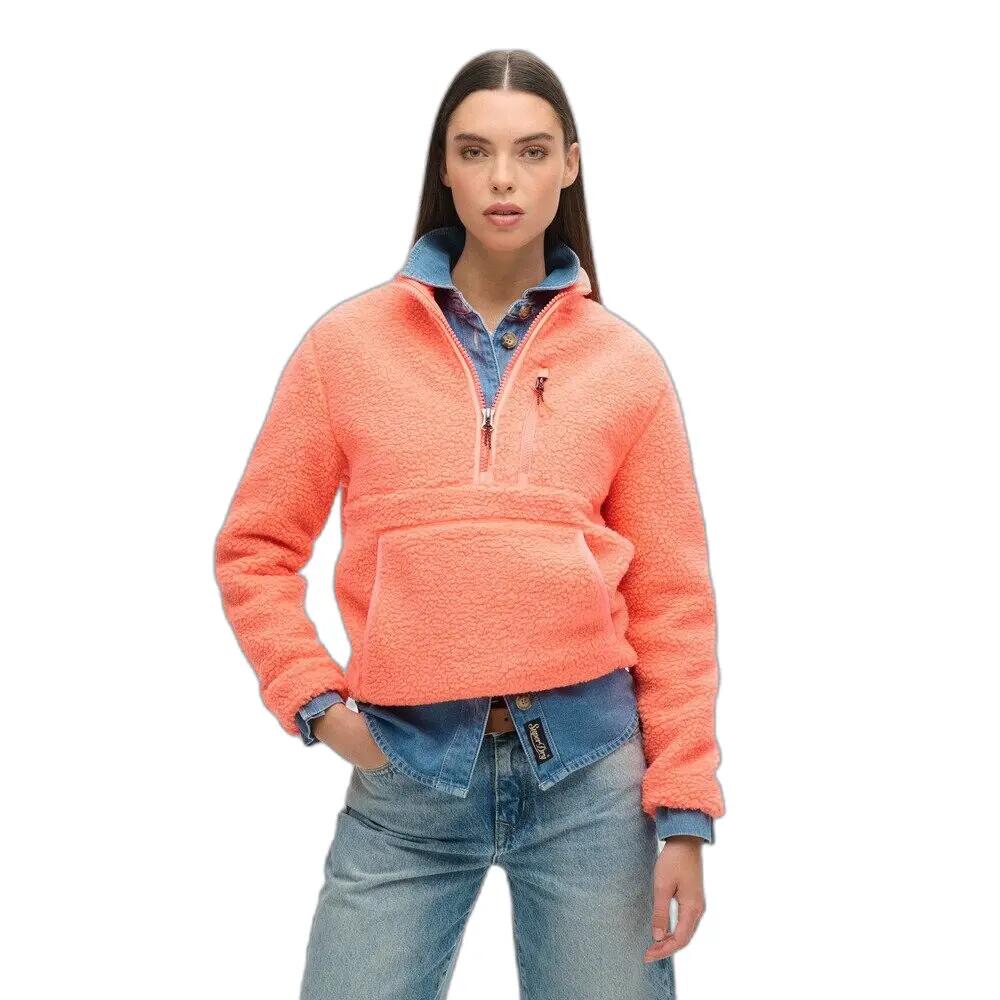 Fleece com meia-zona com fecho para mulher Superdry 3/7
