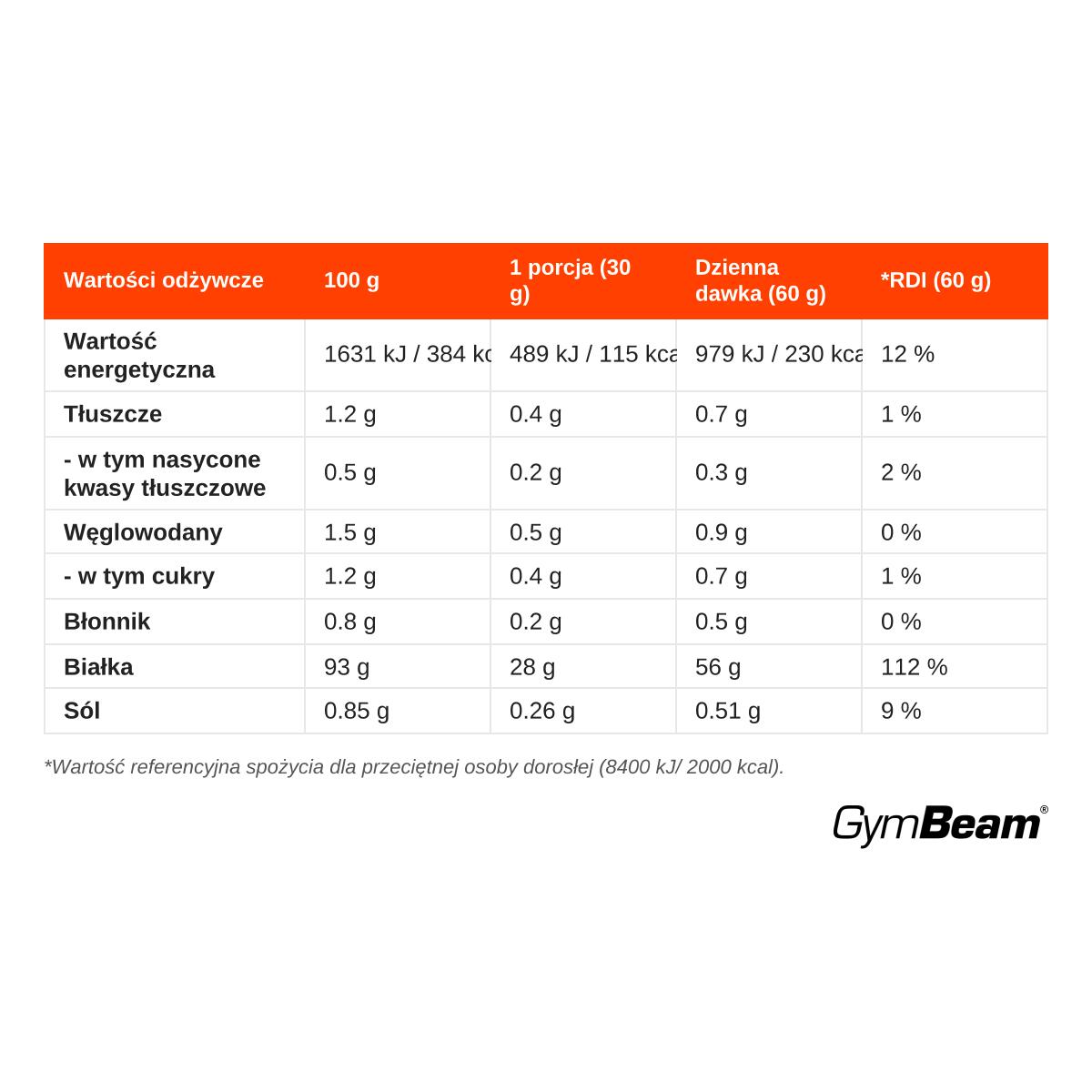 Proteine in polvere del manzo idrolizzate 1000 g 2/3