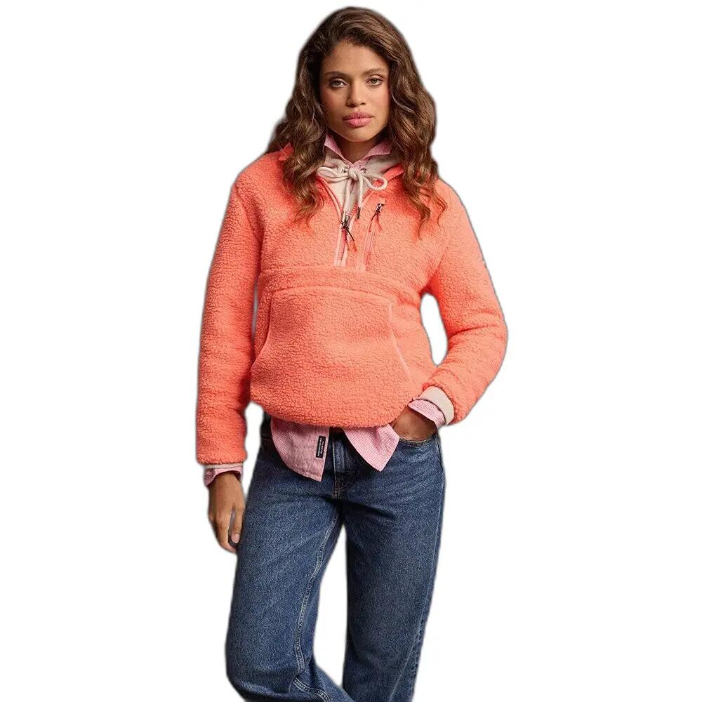 Fleece com meia-zona com fecho para mulher Superdry 2/7