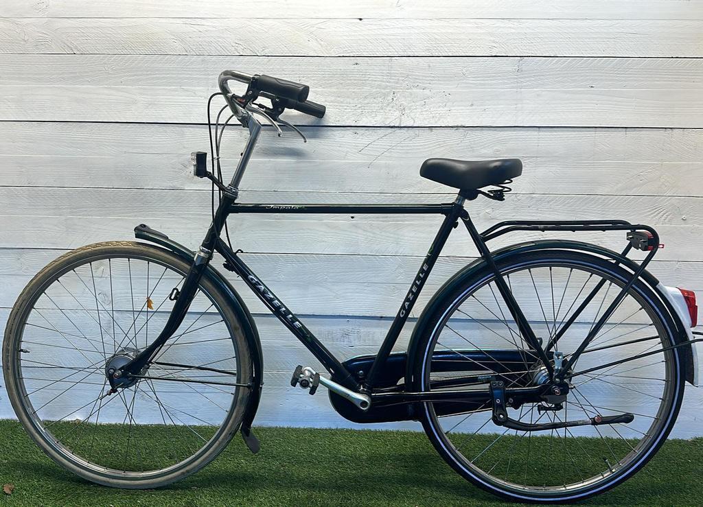 Gazelle stadsfiets bike, zwart 3/3