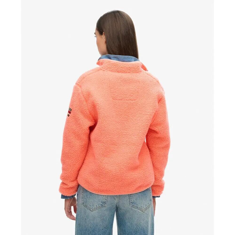 Fleece com meia-zona com fecho para mulher Superdry 5/7