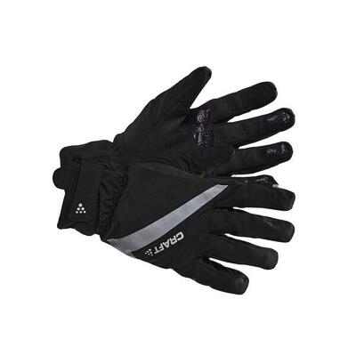 Craft rain 2.0 road waterproof winterhandschoenen zwart unisex