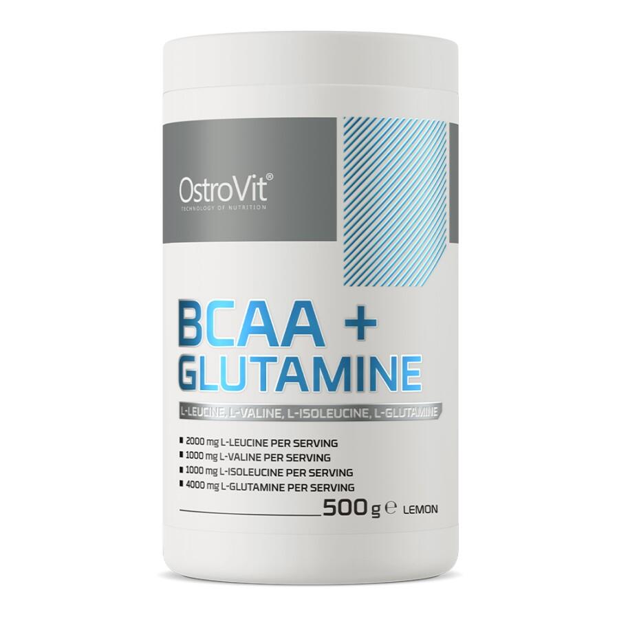 OstroVit BCAA + Glutamine 500g lemon