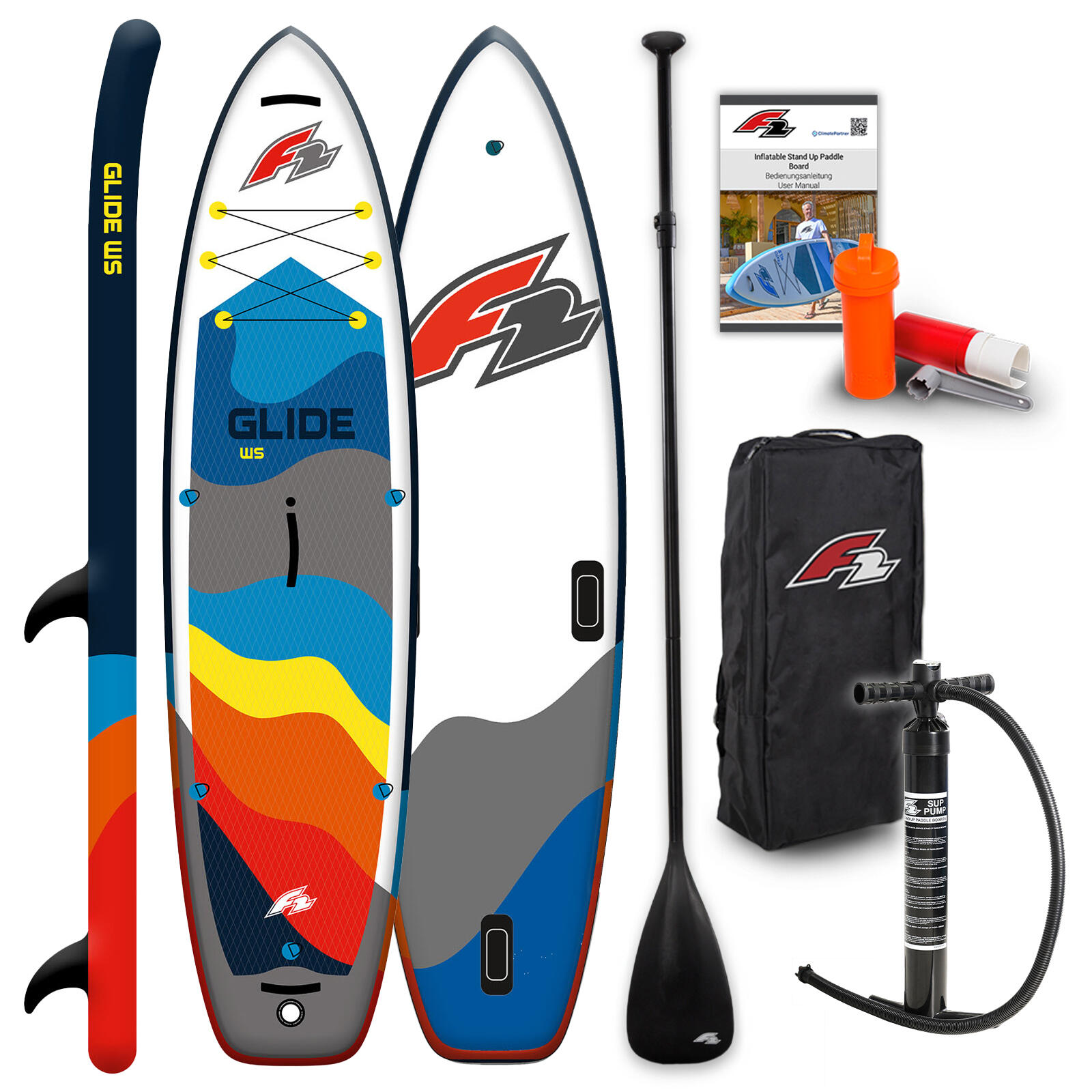 F2 Paddleboard Glide WS 11'7'' GREY