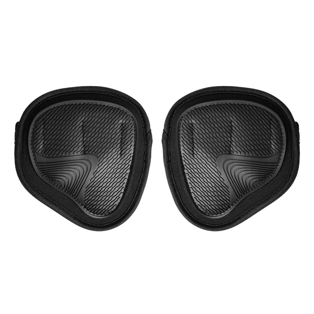 Nakładki na dłonie treningowe z pętelkami czarne Gripper Pads 3/5