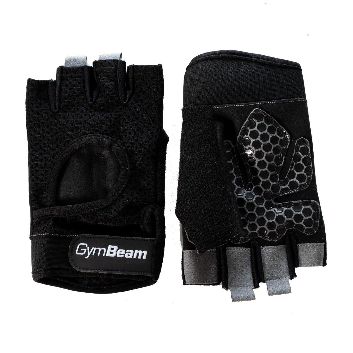 Fitness rukavice Grip protiskluzové na suchý zip 3/6