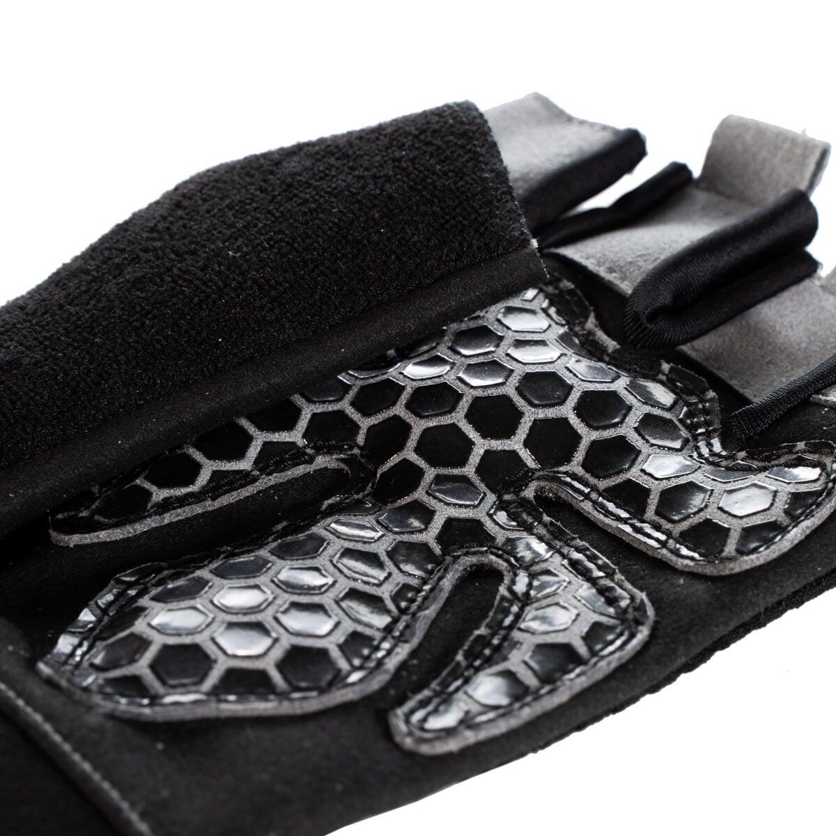 Fitness rukavice Grip protiskluzové na suchý zip 2/6