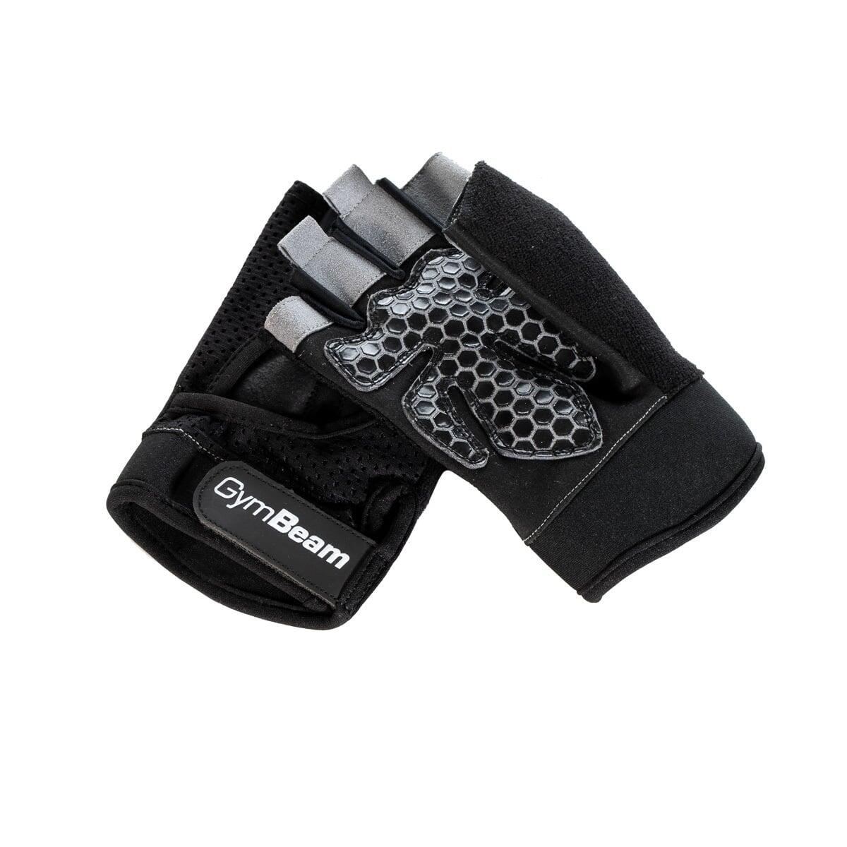 GYMBEAM Fitness rukavice Grip protiskluzové na suchý zip