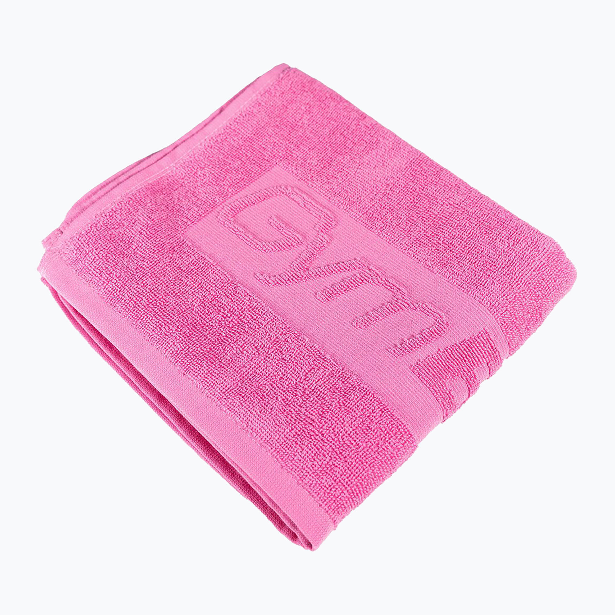 Asciugamano fitness 100% cotone 50x90 cm rosa 2/5