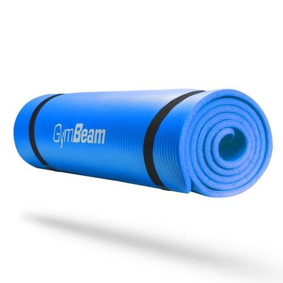 Mata joga i pilates antypoślizgowa 180x61x1 cm czarna Yoga Mat