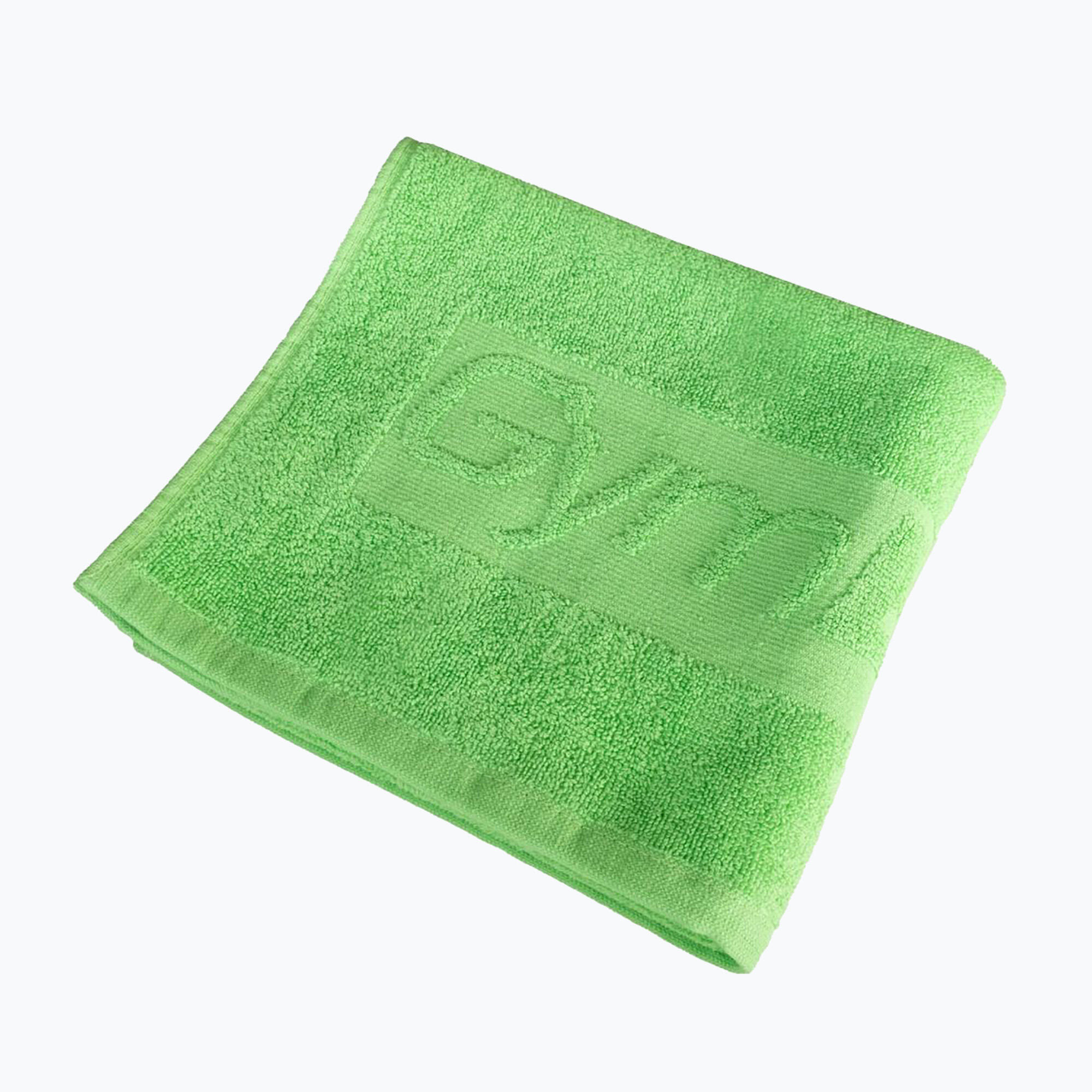 Asciugamano fitness 100% cotone 50x90 cm verde 4/6