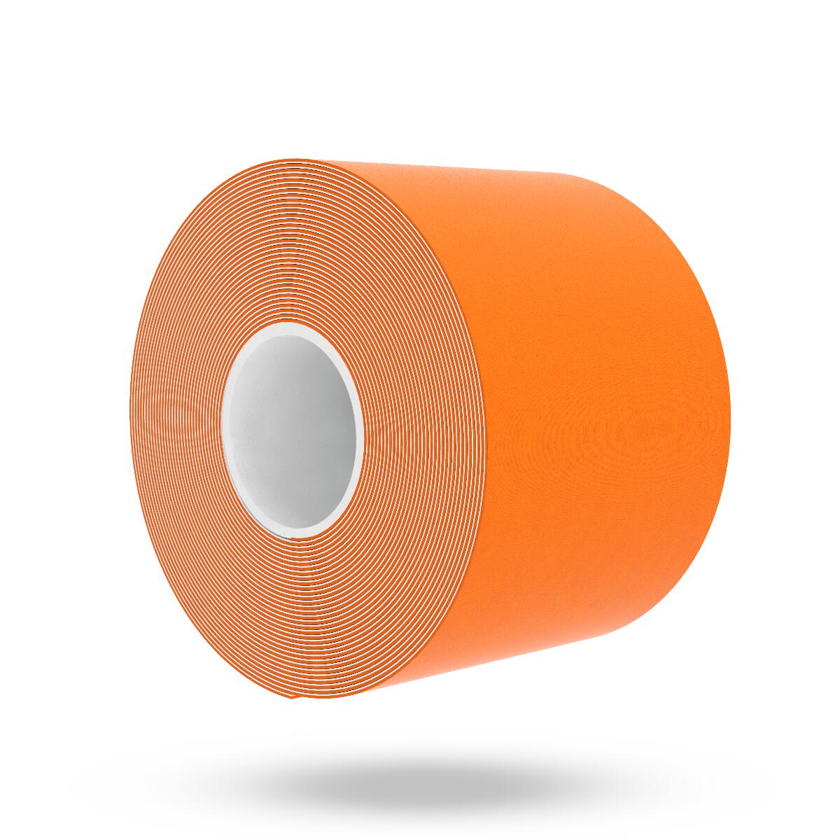 Taśma kinezjologiczna bawełniana 5 m x 5 cm K Tape Orange 1/2