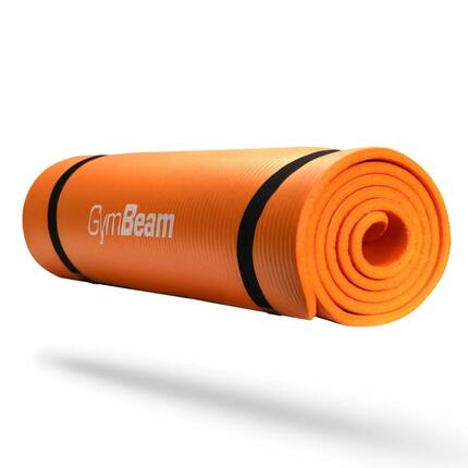 Mata joga i pilates antypoślizgowa 180x61x1 cm czarna Yoga Mat
