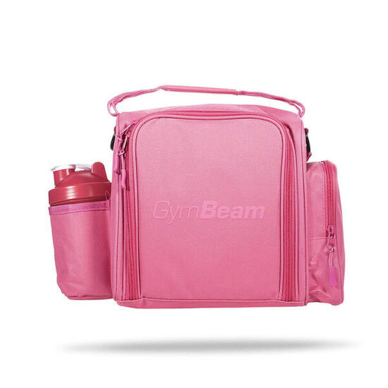 Borsa per alimenti fitness con contenitori 102 L rosa FIT Prep