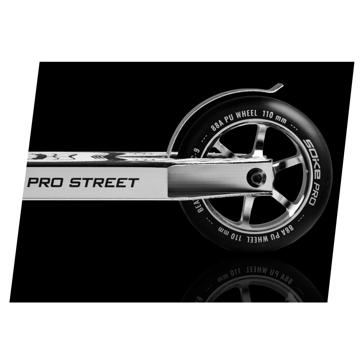 Freno monopattino Soke Pro Street, Argento 3/4