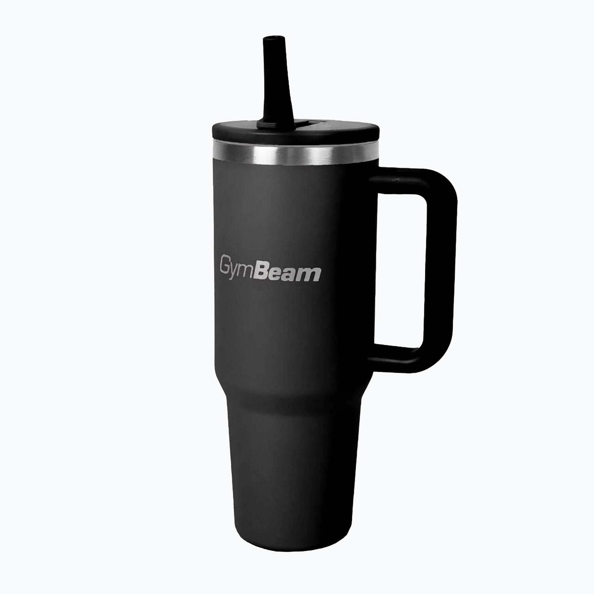 Kubek termiczny stalowy 1,2 L czarny 2/6