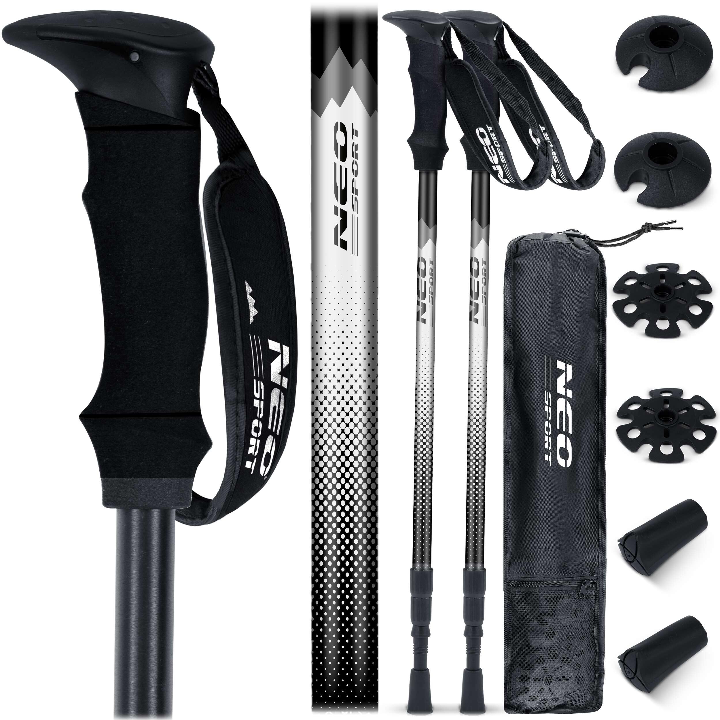 Baston de trekking 2 buc. Telescopice Antishock EVA