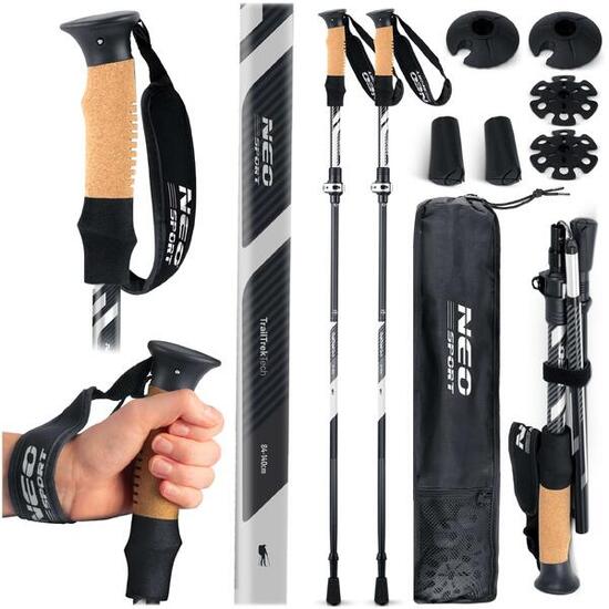 Kijki trekkingowe teleskopowe składane Neo-Sport NS-382