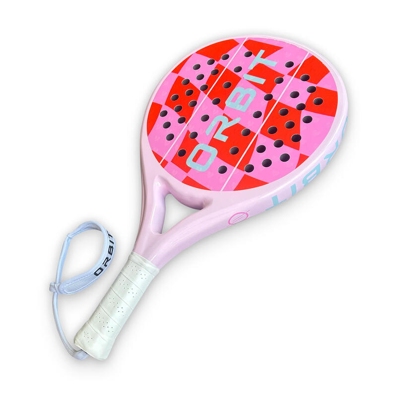Racheta de padel ondulată ORBIT - 100% carbon - formă rotundă