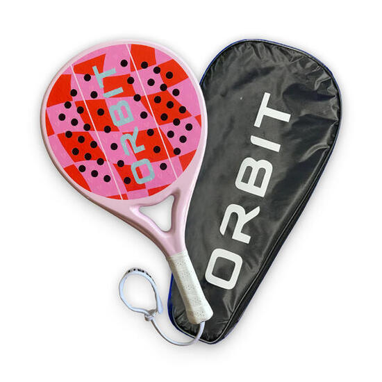 ORBIT Wavy Pink - 100% carbone - raquette de padel