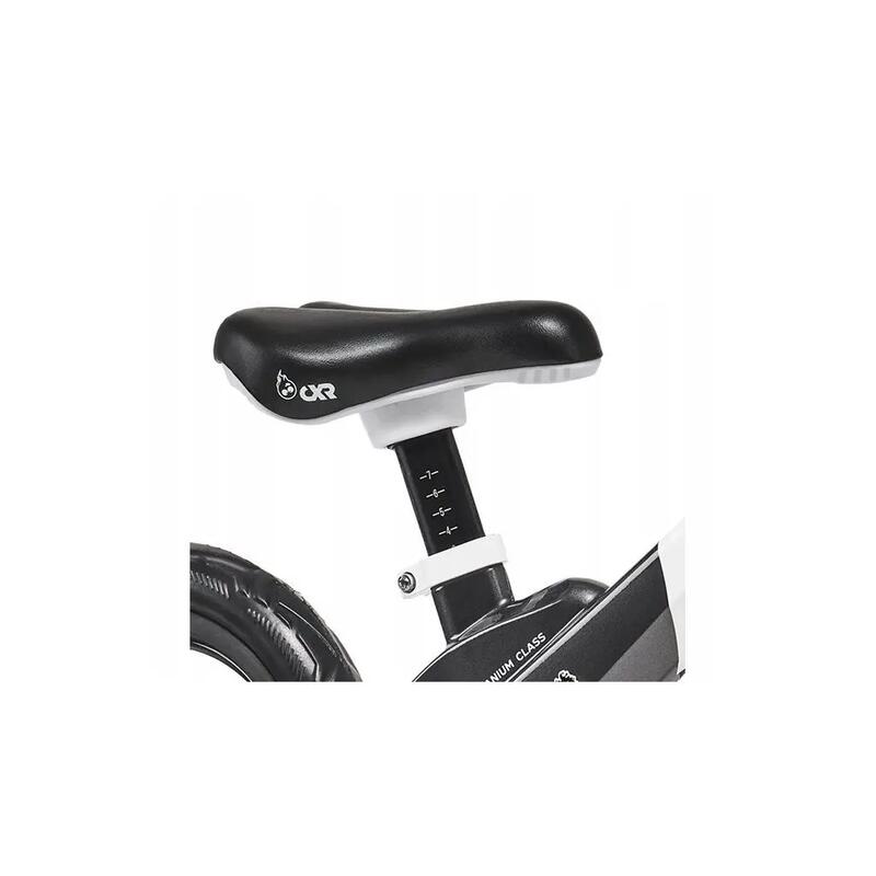 Bicicleta fara pedale copii CROXER Titanium Pro, Negru/Alb, Copii