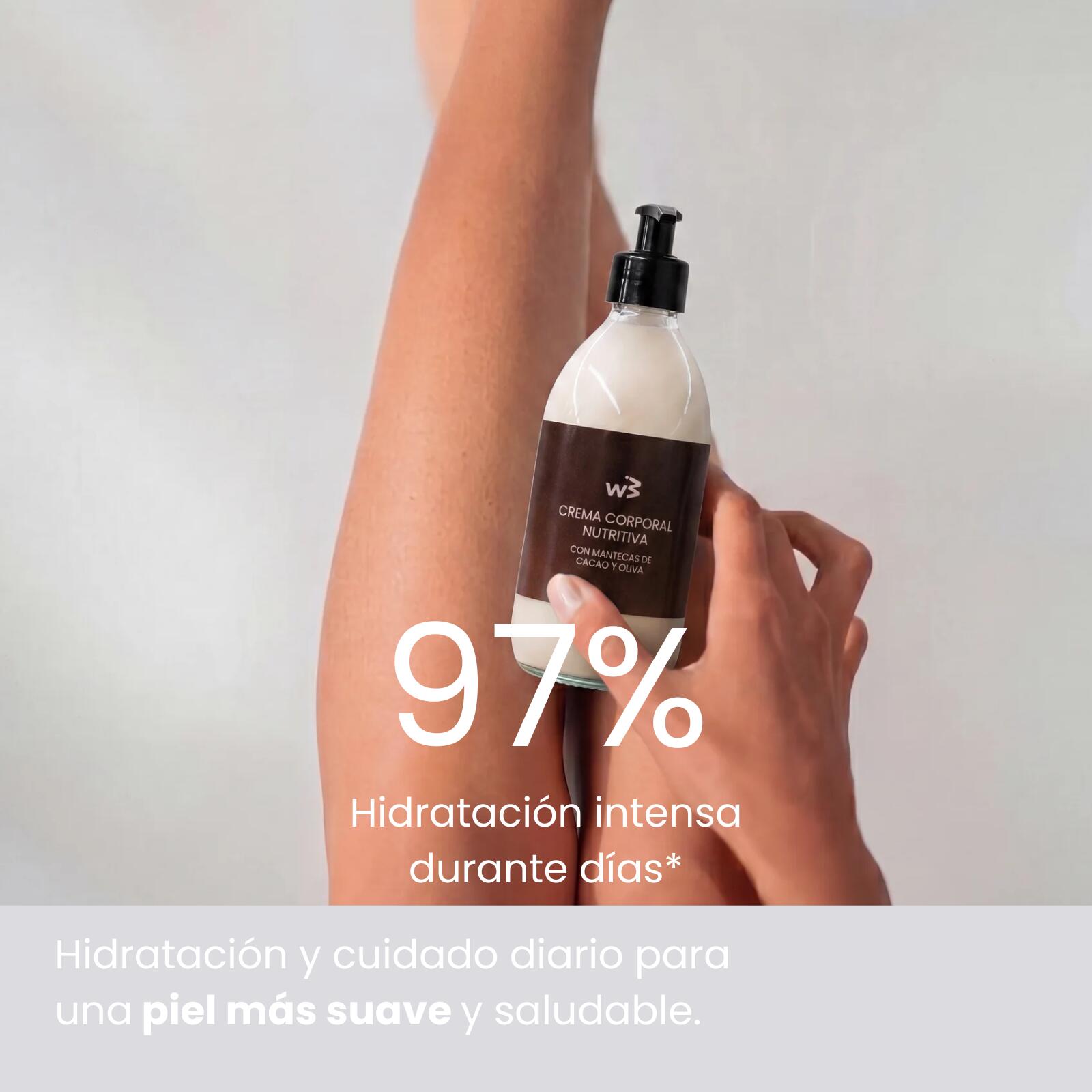 Crème corporelle nutritive au cacao et olive | WELLBEINN 3/6