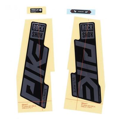 Kit di adesivi forcella Rockshox Pike Ultimate