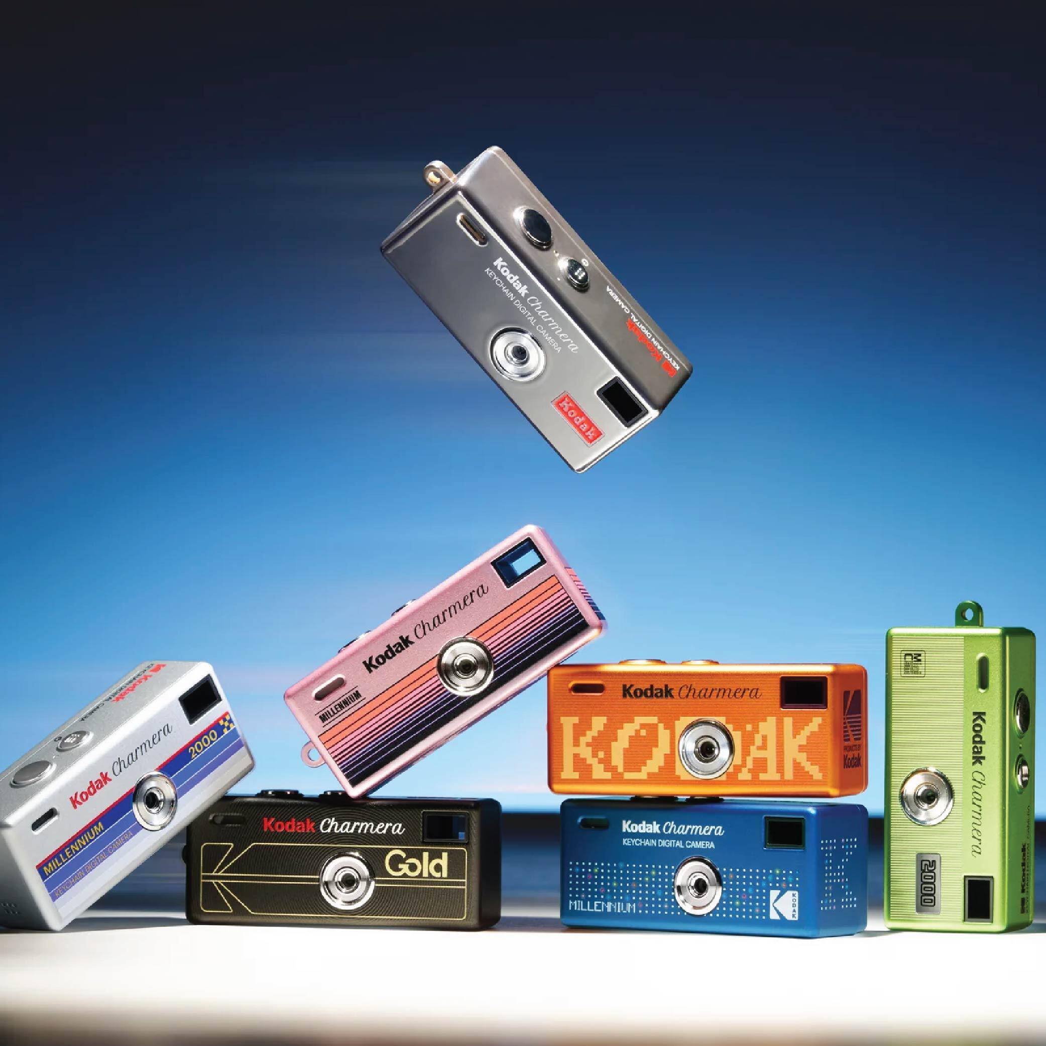 【新品】KODAK CHARMERA MILLENNIUM（Whole box） Kodak Charmera Millennium Edition Keychain Camera (Bundle Of 6