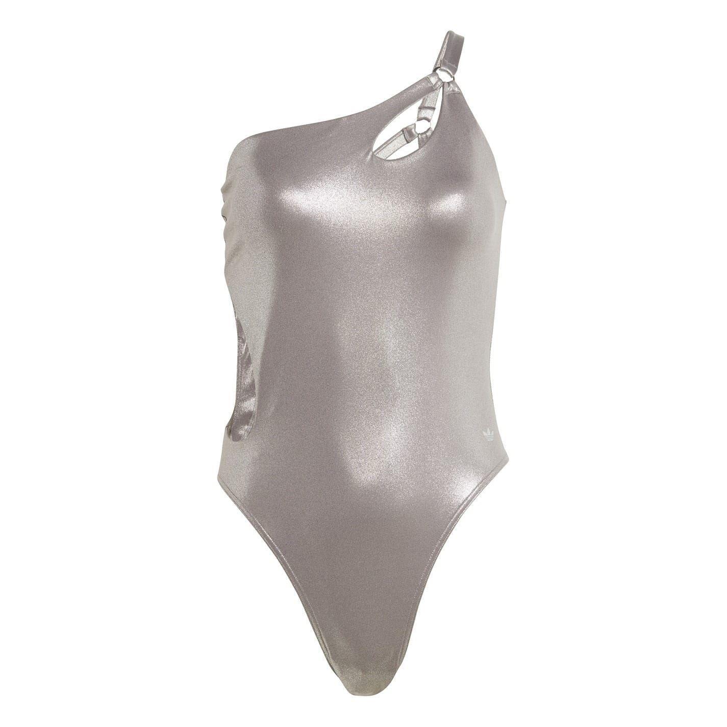 Adidas Womens/Ladies Metallic Slim One Piece Swimsuit