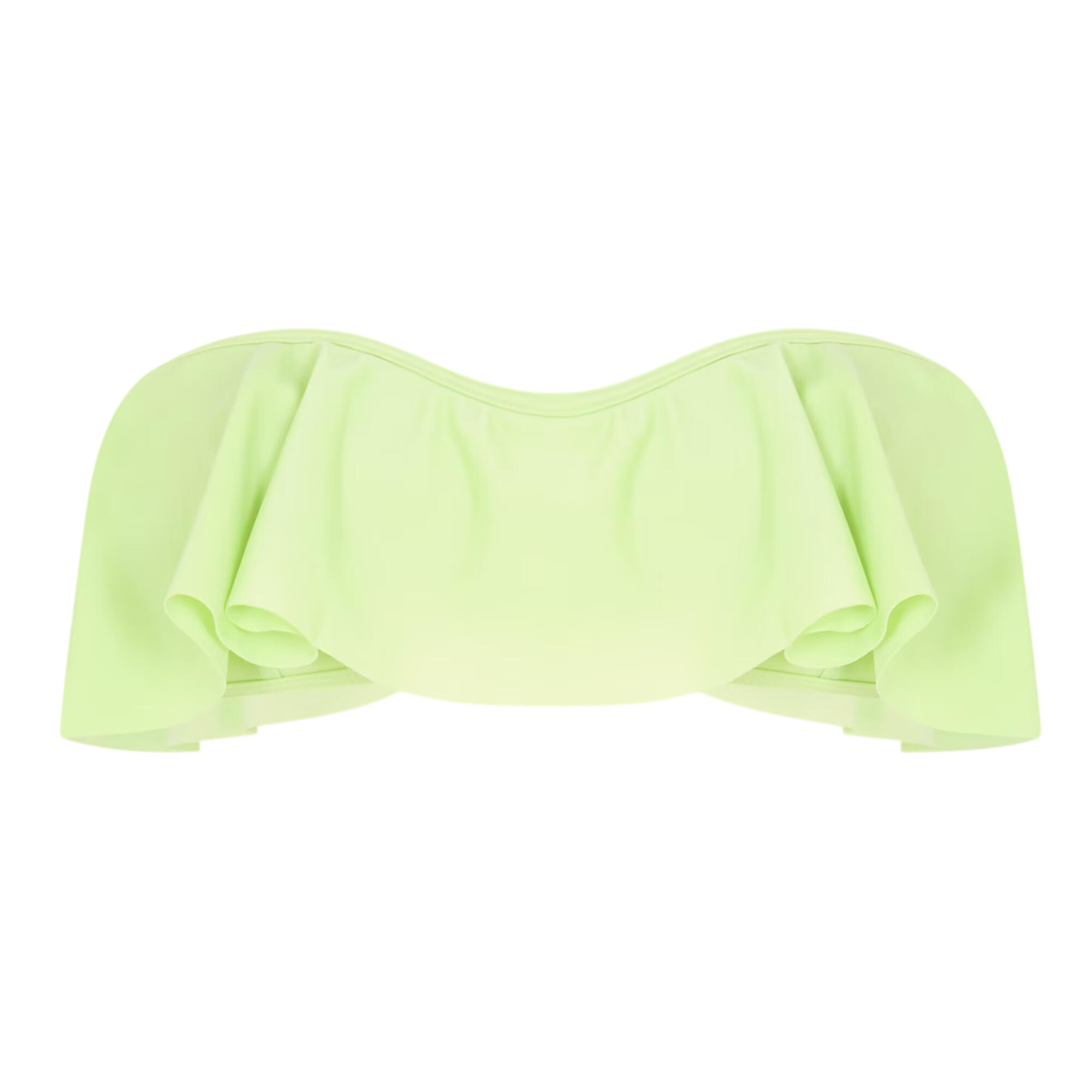 Brave Soul Womens/Ladies Frill Bandeau Bikini Top