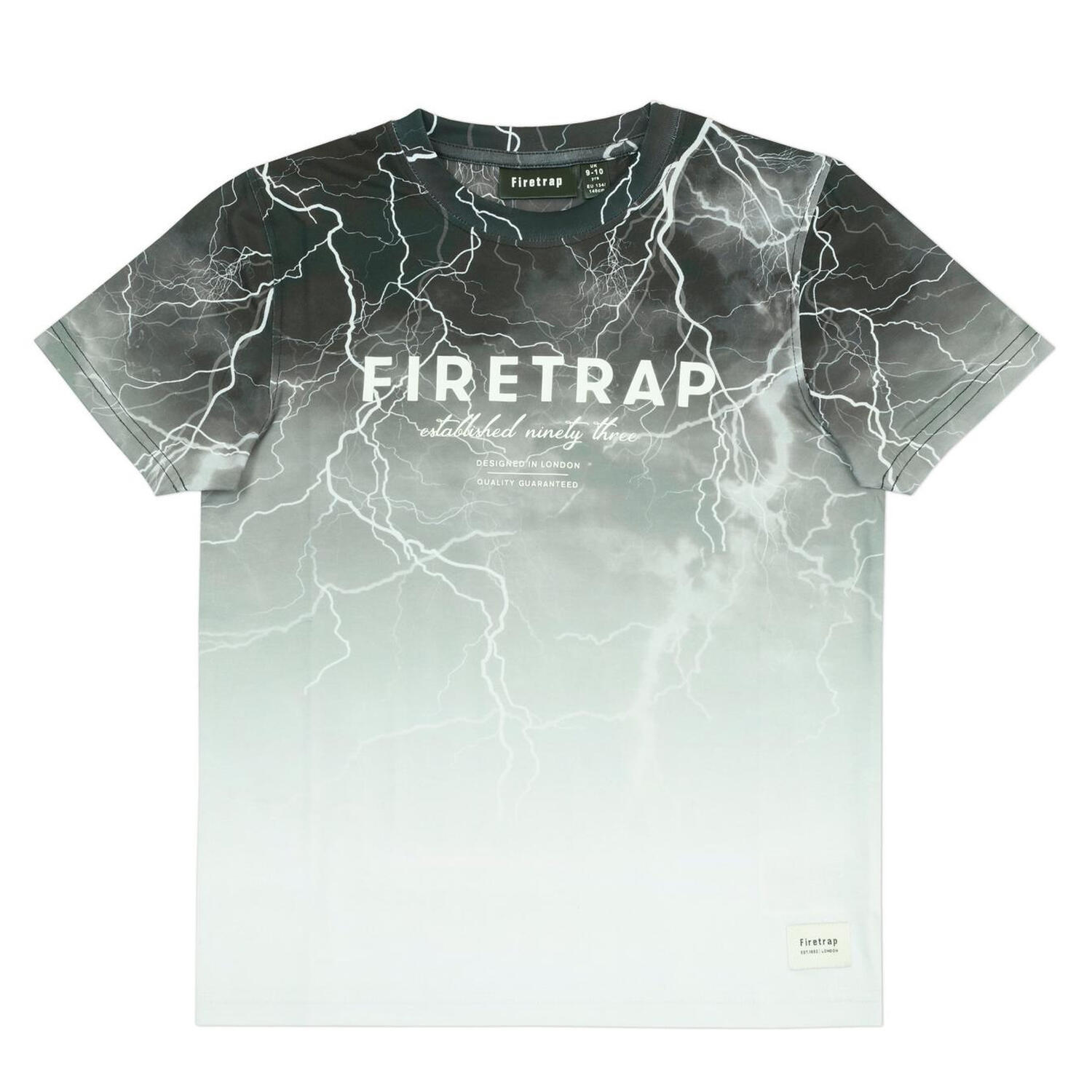 Firetrap Boys Sub All-Over Print T-Shirt