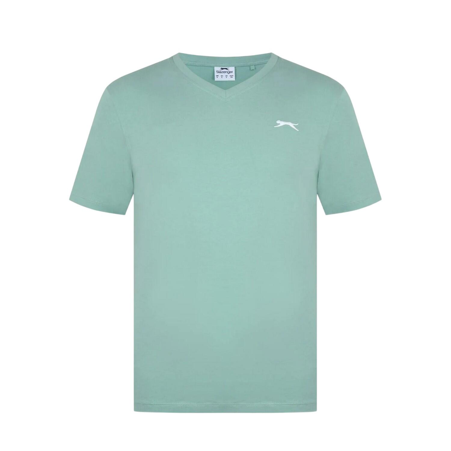 Slazenger Mens Embroidered Logo Cotton T-Shirt