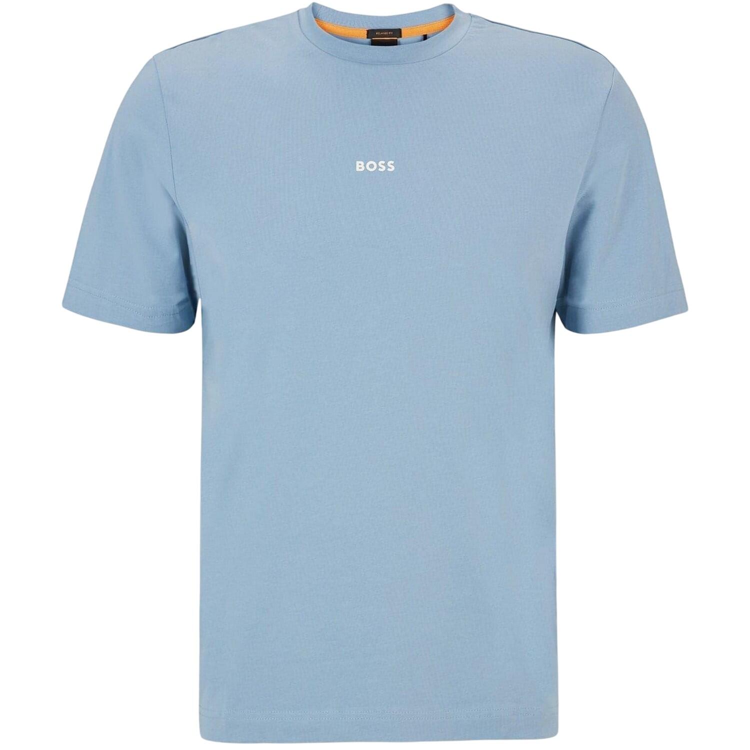 Boss Mens Tchup Logo Oversized T-Shirt