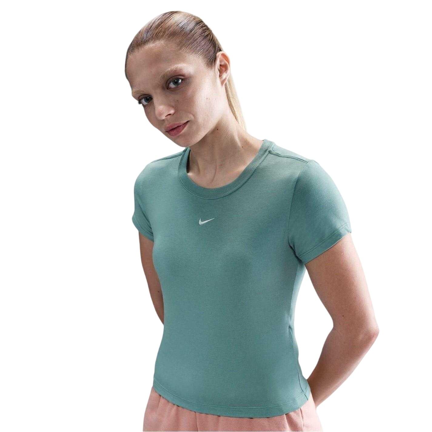 Nike Womens/Ladies Chill Swoosh Knitted Slim T-Shirt