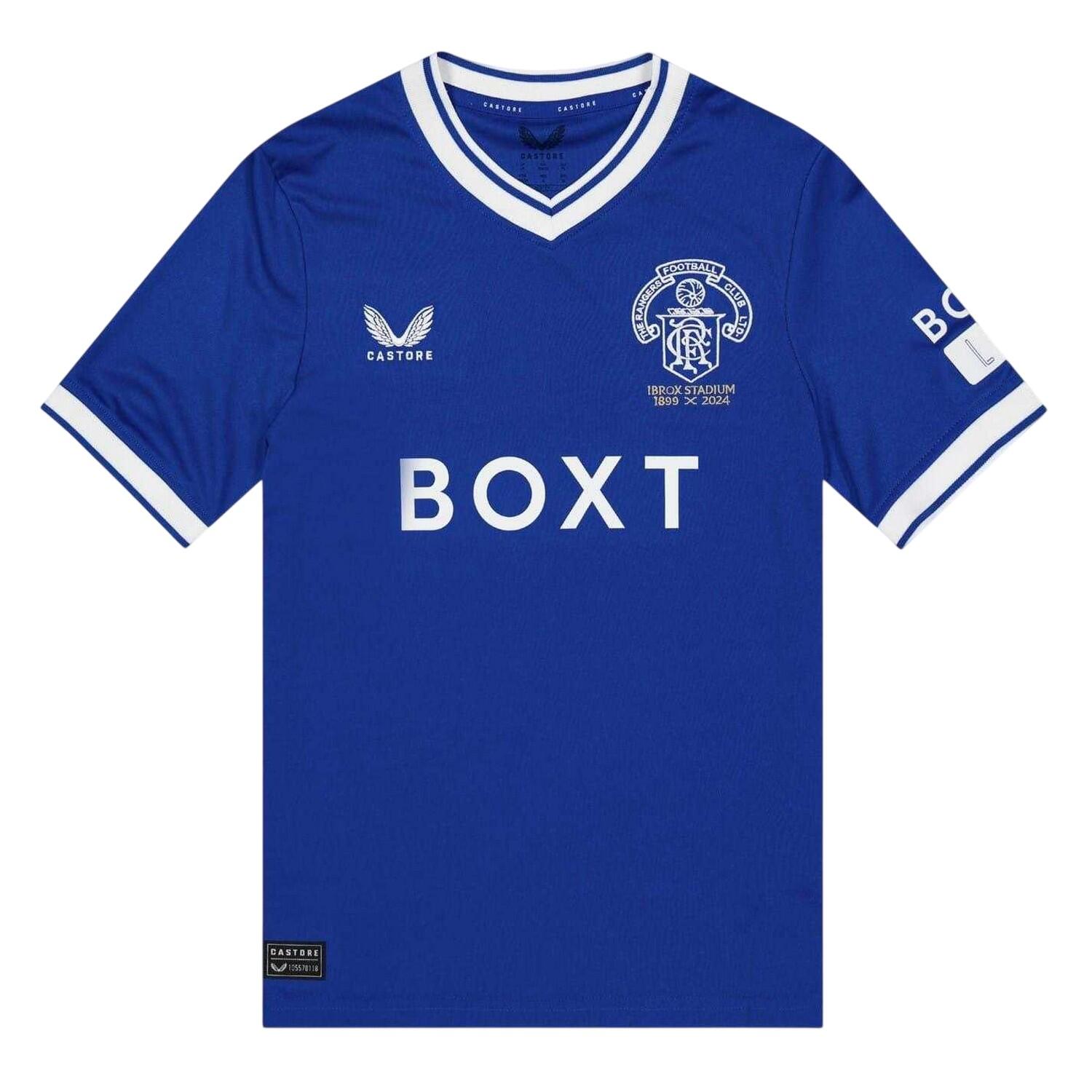 Castore Childrens/Kids 2024 2025 Rangers FC Short-Sleeved T-Shirt