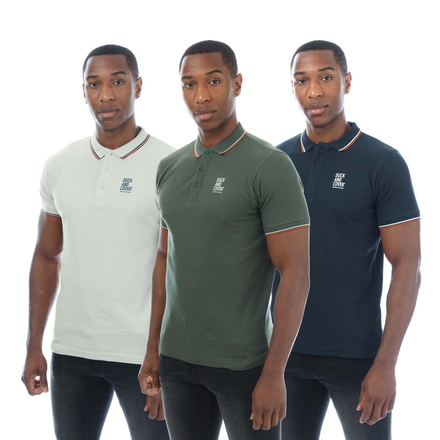 Duck and Cover Mens Melports Polo Shirt