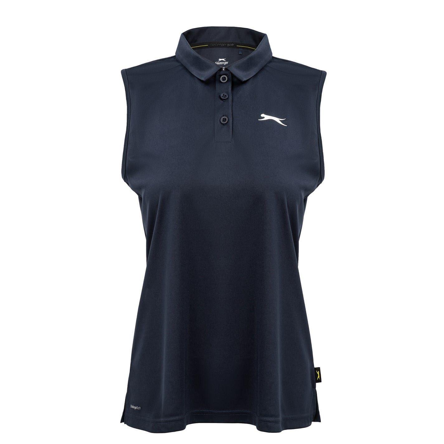 Slazenger Womens/Ladies Sleeveless Polo Shirt