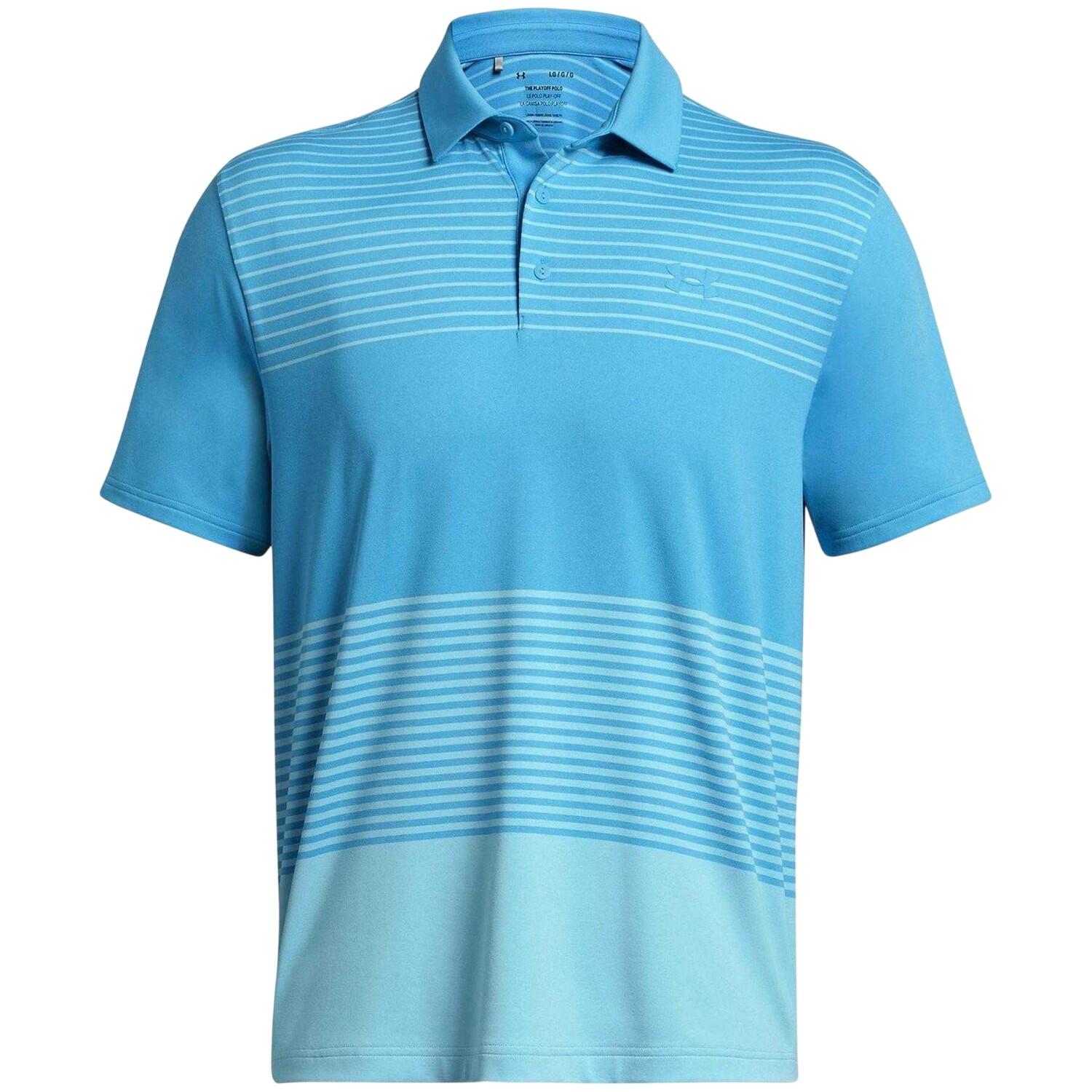 Under Armour Mens Playoff 3.0 Stripe Polo Shirt