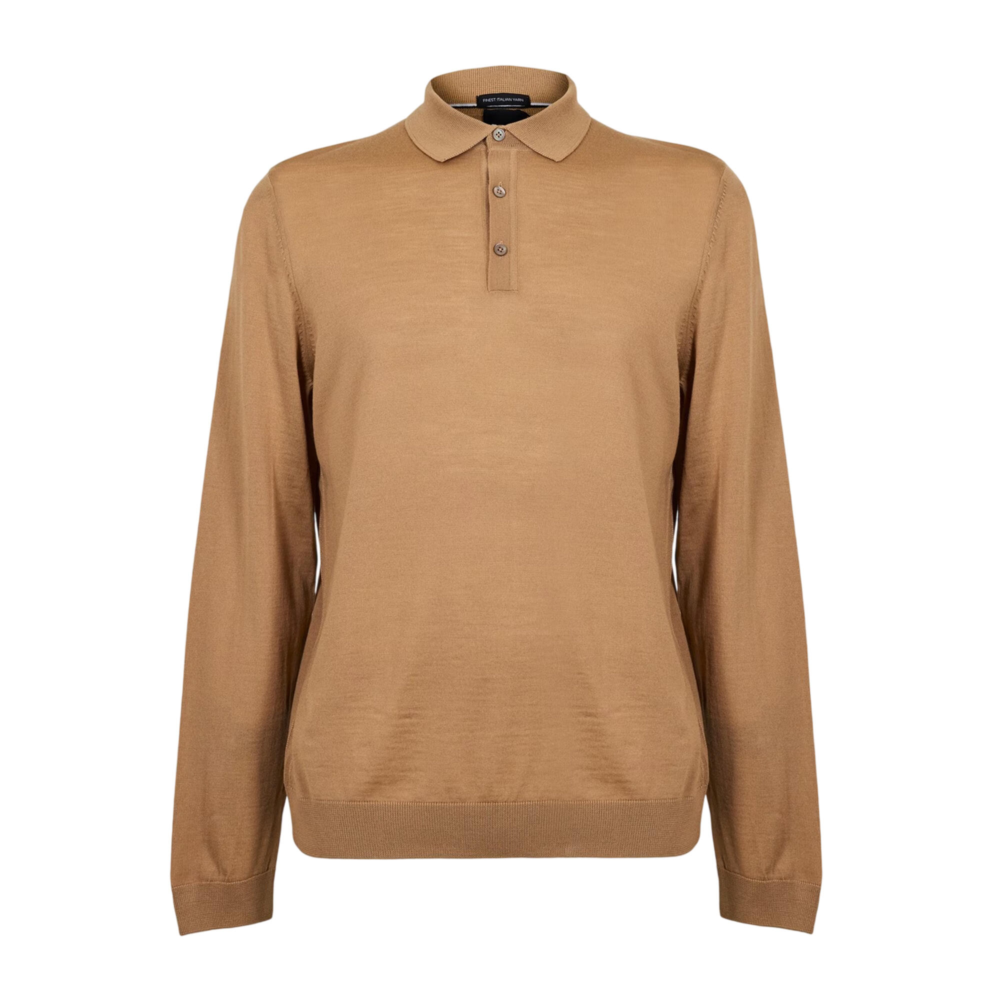 Boss Mens Lanciomne Long-Sleeved Polo Shirt