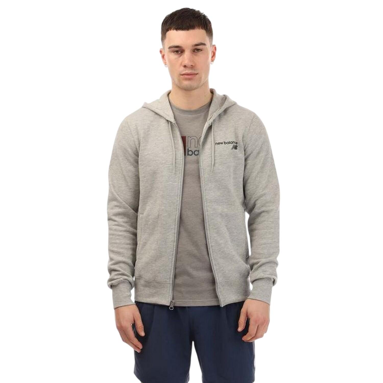 New Balance Mens Classic Core Full Zip Hoodie