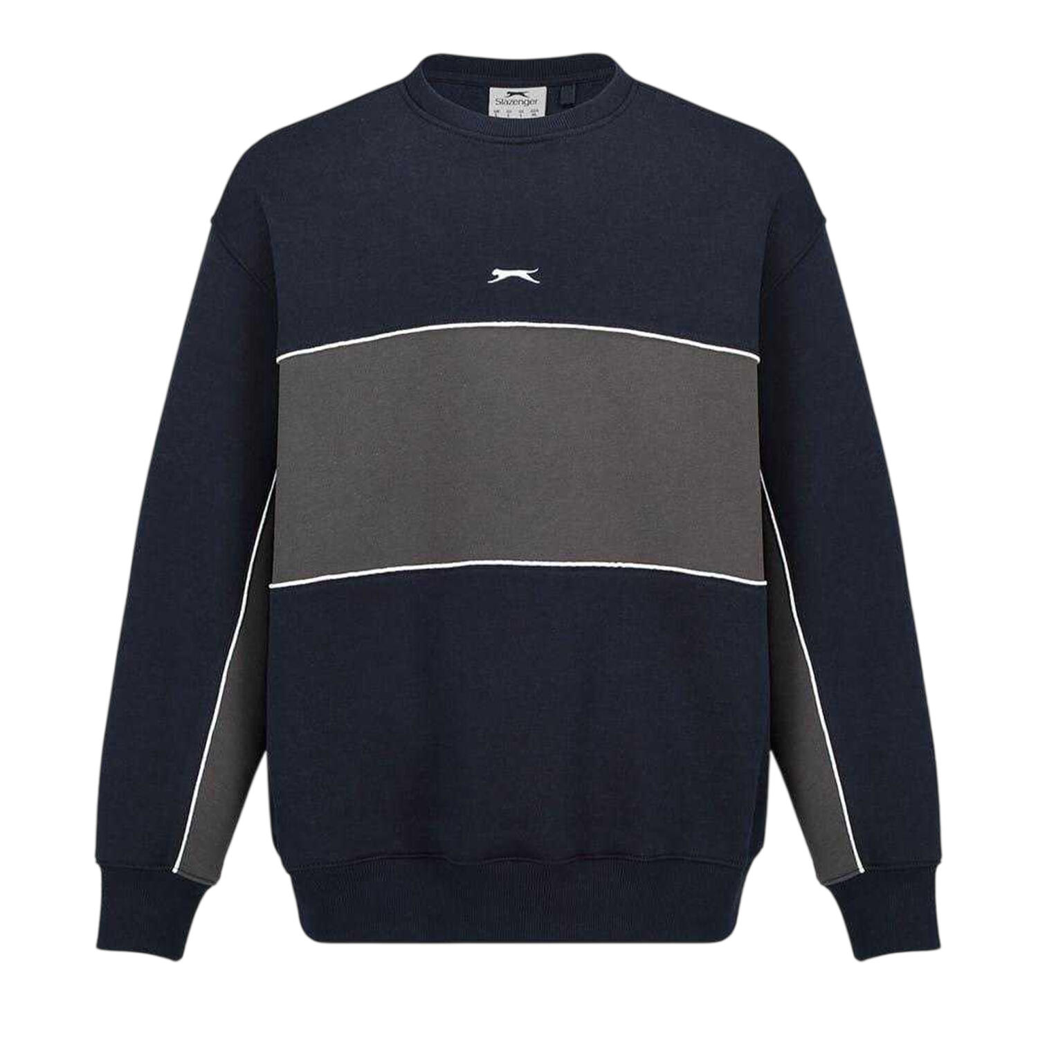 Slazenger Mens Fleece Crew Neck Sweatshirt