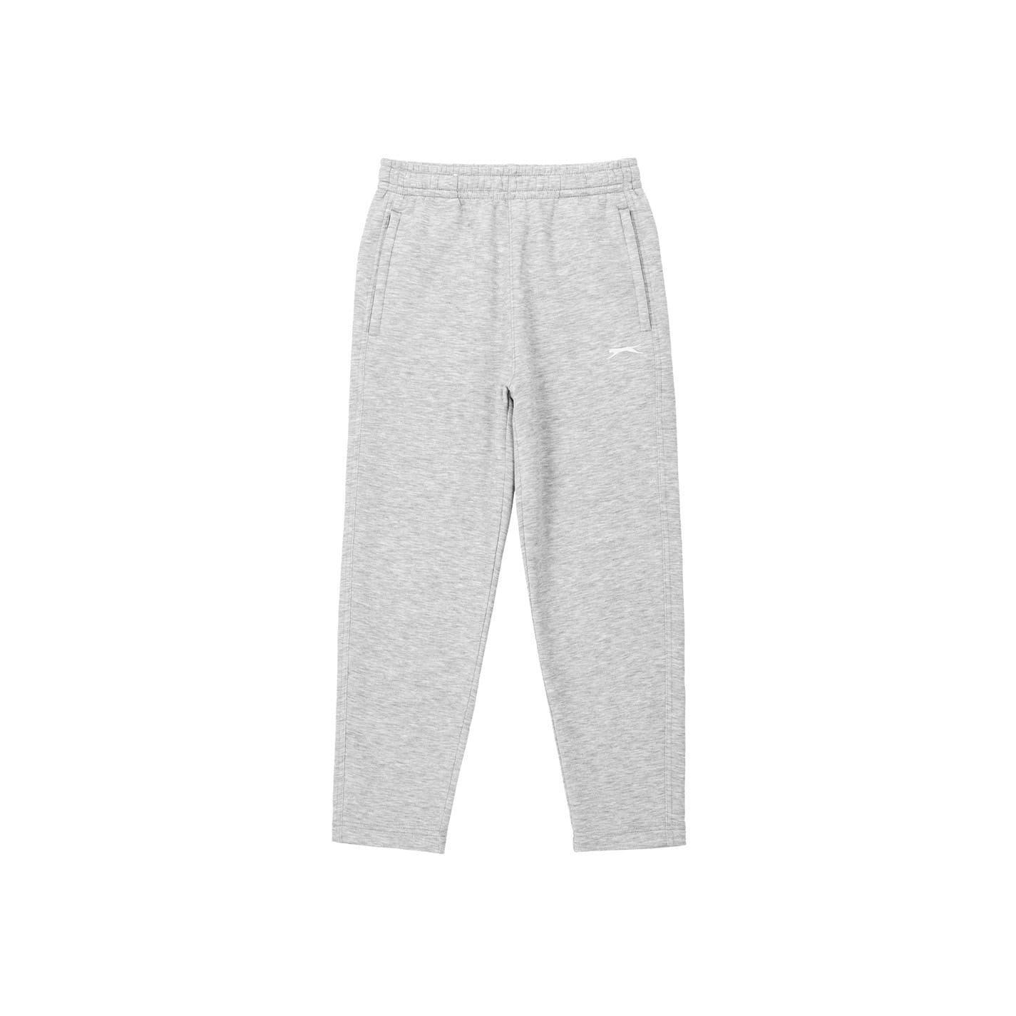 Slazenger Boys Fleece Open Hem Jogging Bottoms